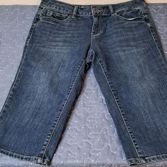 DKNT Ludlow jean shorts size 6 - Picture 1 of 5